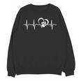 Heartbeat Dog Paw Unisex Sweatshirt, trending gift