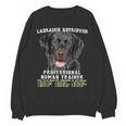 Labrador Retriever Lab Professional Human Trainer Unisex Sweatshirt, trending gift