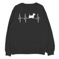 Scottish Terrier Dog Heartbeat Scottie Dog Lover T-Shirt Unisex Sweatshirt, trending gift