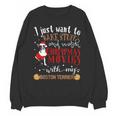 Watch Christmas Movies With My Boston Terrier Bostie Unisex Sweatshirt, Boston Terrier Christmas Gifts, trending gift