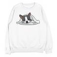 Boston Terrier Dog Official Sleeping Men Women Girls Kids Unisex Sweatshirt, trending gift
