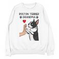 Boston Terrier Grandma Mother's Day Dog Mom Unisex Sweatshirt, Mom Gifts, Boston Terrier Mom Gifts, trending gift