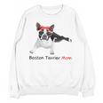 Boston Terrier Mom Bandana Boston Terrier Dog Unisex Sweatshirt, Mom Gifts, Boston Terrier Mom Gifts, trending gift