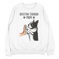 Boston Terrier Mom Dogs Mum Woman Unisex Sweatshirt, Mom Gifts, Boston Terrier Mom Gifts, trending gift