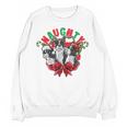 Boston Terrier Santa Claus Elf Reindeer Christmas Dog X-Mas Unisex Sweatshirt, Boston Terrier Christmas Gifts, trending gift