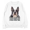 Boston Terrier Will Find And Lick You Bostie Mom Unisex Sweatshirt, Mom Gifts, Boston Terrier Mom Gifts, trending gift