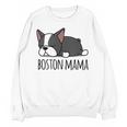 Cute Boston Terrier Boston Mama Unisex Sweatshirt, trending gift
