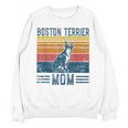 Dog Boston Terrier Mom Vintage Boston Terrier Mom Unisex Sweatshirt, Mom Gifts, Boston Terrier Mom Gifts, trending gift