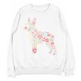 Floral FLower Boston Terrier Mom Grandma Unisex Sweatshirt, Mom Gifts, Boston Terrier Mom Gifts, trending gift