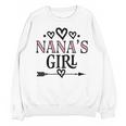 Granddaughter Nanas Girl Unisex Sweatshirt, trending gift