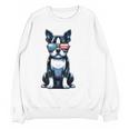 USA Flag Boston Terrier Best Dog Mom Ever 2025 Unisex Sweatshirt, Mom Gifts, Boston Terrier Mom Gifts, trending gift