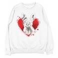 Valentine's Day Boston Terrier Dog Unisex Sweatshirt, trending gift
