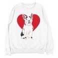 Valentine's Day Boston Terrier Lover Unisex Sweatshirt, trending gift