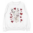 Valentine's Day Boston Terrier Unisex Sweatshirt, trending gift