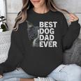 Best Dog Dad Ever Boston Terrier Dog Lover For Dad Men Women Girls Kids Unisex Sweatshirt, Boston Terrier Dad Gifts, funny design