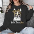 Birthday And Mother's Day -Boston Terrier Mom Unisex Sweatshirt, Mom Gifts, funny design