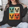 Bostie Dog Lover Boston Terrier With Sunglasses For Men Women Girls Kids Unisex Sweatshirt, funny design