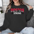 Boston Strong Logo Vintage Boston City Skyline Unisex Sweatshirt, funny design