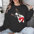 Boston Terrier Bostie Dog Kids Women Girls Unisex Sweatshirt, funny design