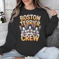 Boston Terrier Crew Cartoon For Dog Owner Pet Boston Terrier Unisex Sweatshirt, funny design