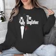 Boston Terrier Dad The DogFather Shirt Boston Terrier Unisex Sweatshirt, Boston Terrier Dad Gifts, funny design
