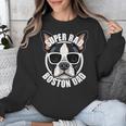 Boston Terrier Dad Father’s Day Dog Dad Men’s Unisex Sweatshirt, Boston Terrier Dad Gifts, funny design