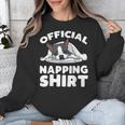 Boston Terrier Dog Official Sleeping Shirt Men Women Kids Unisex Sweatshirt, funny design