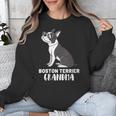 Boston Terrier Dog Owner Grandma Unisex Sweatshirt, funny design