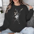 Boston Terrier Guitar Unisex Sweatshirt, funny design