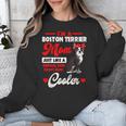 Boston Terrier Mom American Gentleman Dog Mother's Day Unisex Sweatshirt, Mom Gifts, Boston Terrier Mom Gifts, American Boston Terrier Gifts, funny design
