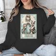 The Boston Terrier Mom Skeleton Spooky Season Halloween Unisex Sweatshirt, Mom Gifts, Boston Terrier Mom Gifts, Boston Terrier Halloween Gifts, funny design