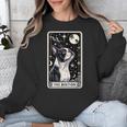 Boston Terrier Tarot Card Star With The Moon Men Women Kids Unisex Sweatshirt, Boston Terrier Tarot Gifts, funny design