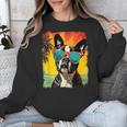 Dog Boston Terrier Hawaiian Unisex Sweatshirt, funny design
