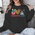Peace Love Boston Terrier Tie Dye Dog Lover For Men Women Girls Kids Unisex Sweatshirt, funny design