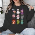 Pig Spooky Ghost Witch Boo-Jee Horror Pumpkin Pig Halloween Unisex Sweatshirt, funny design