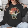 Vintage Best Boston Terrier Dad Ever Dog Father Father's Day Men Girls Kids Unisex Sweatshirt, Boston Terrier Dad Gifts, funny design