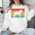 Boston Terrier Dog Lover Retro Vintage Cool For Dog Owner Unisex Sweatshirt, funny design