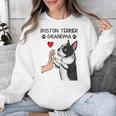 Boston Terrier Grandma Mother's Day Dog Mom Unisex Sweatshirt, Mom Gifts, Boston Terrier Mom Gifts, funny design