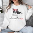 Boston Terrier Mom Bandana Boston Terrier Dog Unisex Sweatshirt, Mom Gifts, Boston Terrier Mom Gifts, funny design