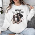 Boston Terrier Shirt I Didn't Fart My Butt Blew You A Kiss Unisex Sweatshirt, funny design