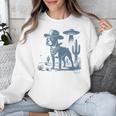 Boston Terrier UFO Cowboy Dog Dog Mom Dog Dad Alien Dog Unisex Sweatshirt, Mom Gifts, Boston Terrier Dad Gifts, Boston Terrier Mom Gifts, funny design