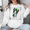 Cool Saint Patrick's Boston Terrier T Shirt For Dogs Lovers Unisex Sweatshirt, funny design