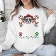 Most Likely Decorate Her Boston Terrier Dog Ugly Christmas Unisex Sweatshirt, Boston Terrier Christmas Gifts, funny design