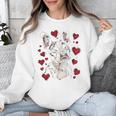 Valentine's Day Boston Terrier Unisex Sweatshirt, funny design