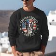 Boston Bull Terrier Men Boston Terrier Dog Dad Unisex Sweatshirt, Boston Terrier Dad Sweatshirts, funny gift