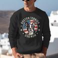 Boston Bull Terrier Women Boston Terrier Dog Mom Unisex Sweatshirt, Boston Terrier Mom Sweatshirts, funny gift