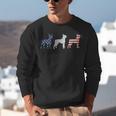 Boston Terrier 4th Of July Dog Patriotic USA Flag Man Woman Unisex Sweatshirt, Patriotic Boston Terrier Sweatshirts, Boston Terrier 4th Of July Sweatshirts, funny gift