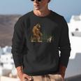 Boston Terrier Bigfoot Dog Walking Dog Mom Dad Kids Unisex Sweatshirt, Boston Terrier Mom Sweatshirts, Boston Terrier Dad Sweatshirts, funny gift