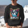 Boston Terrier Bruh Dog Lover Unisex Sweatshirt, funny gift