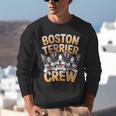 Boston Terrier Crew Cartoon For Dog Owner Pet Boston Terrier Unisex Sweatshirt, funny gift
